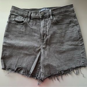 Calvin Klein Mom Shorts-High Rise-Black.Size 27